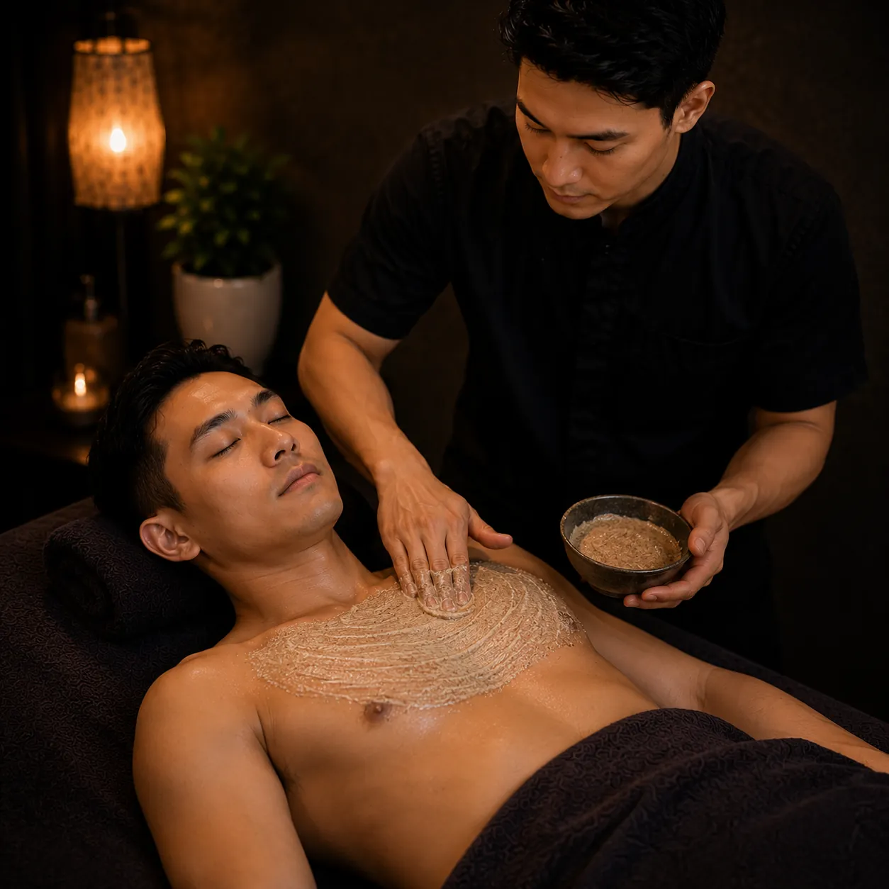 Scrub Lulur Pria Makassar